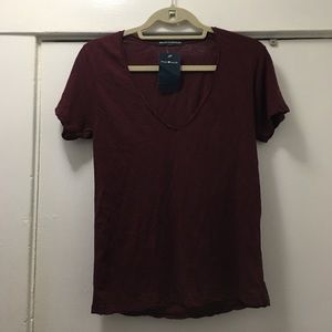 Womens T Shirt Drop Crop Top 2021 Brandy Melville Shirt Female Short Sleeve  Tops V Neck Vest Women From Begonier, $35.7